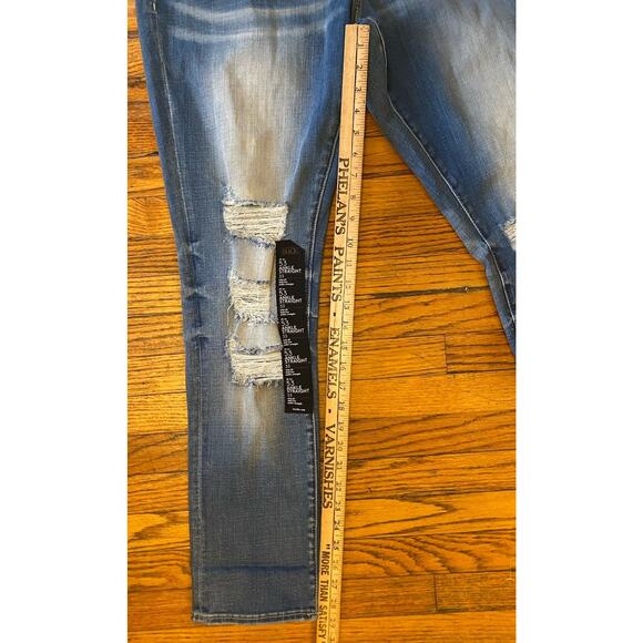 WOMEN'S BUCKLE BLACK Fit No. 53 HIGH RISE ANKLE STRAIGHT 33 - Picture 7 of 8